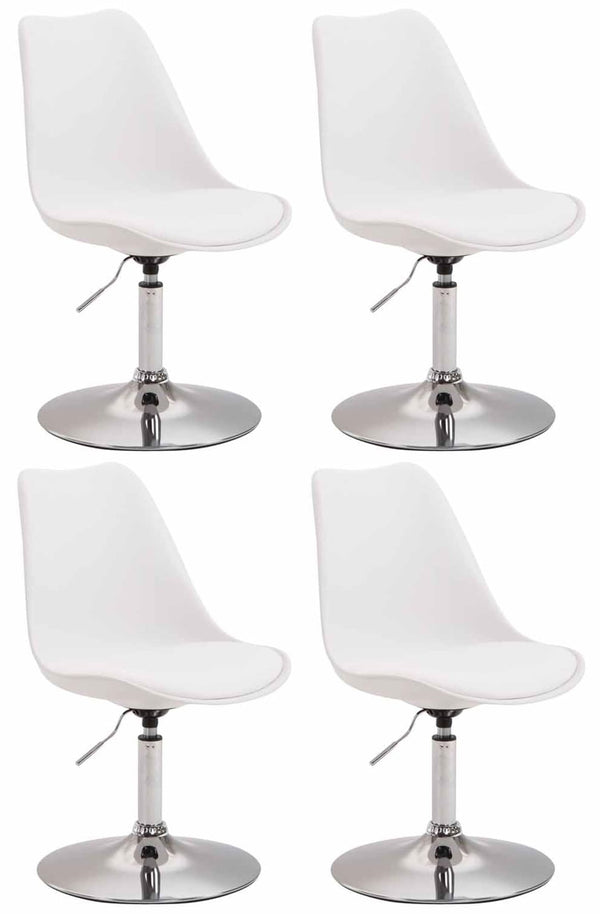 4er Set Esszimmerstühle Maverick Kunststoff