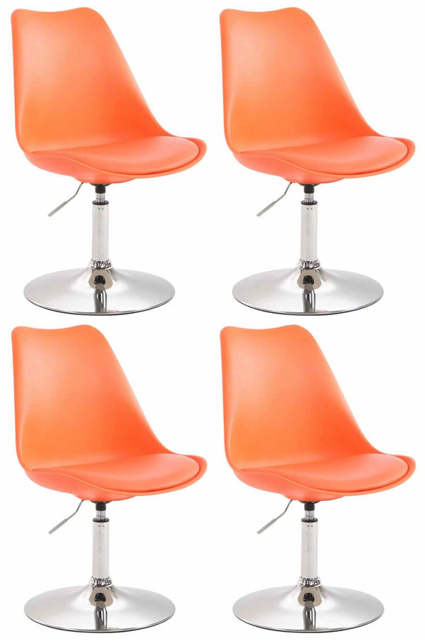 4er Set Esszimmerstühle Maverick Kunststoff
