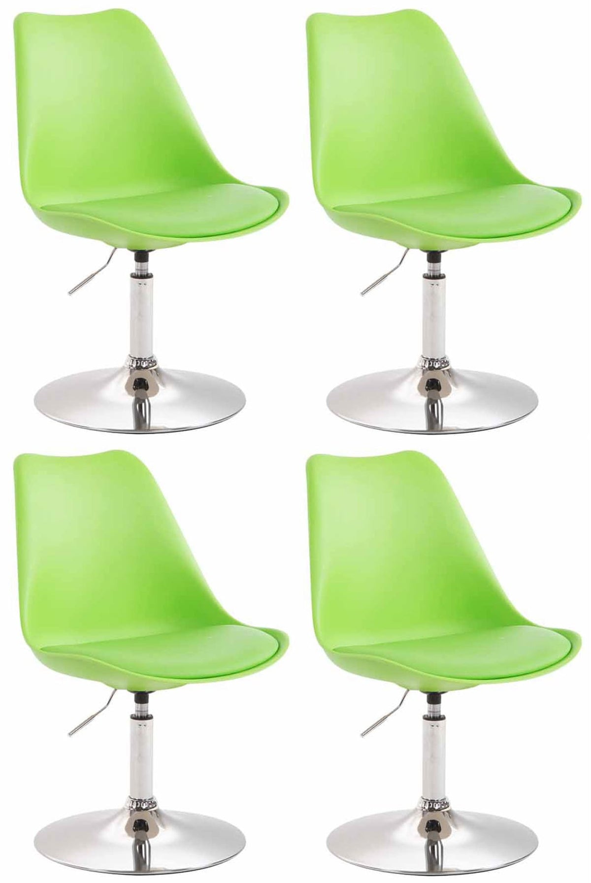4er Set Esszimmerstühle Maverick Kunststoff