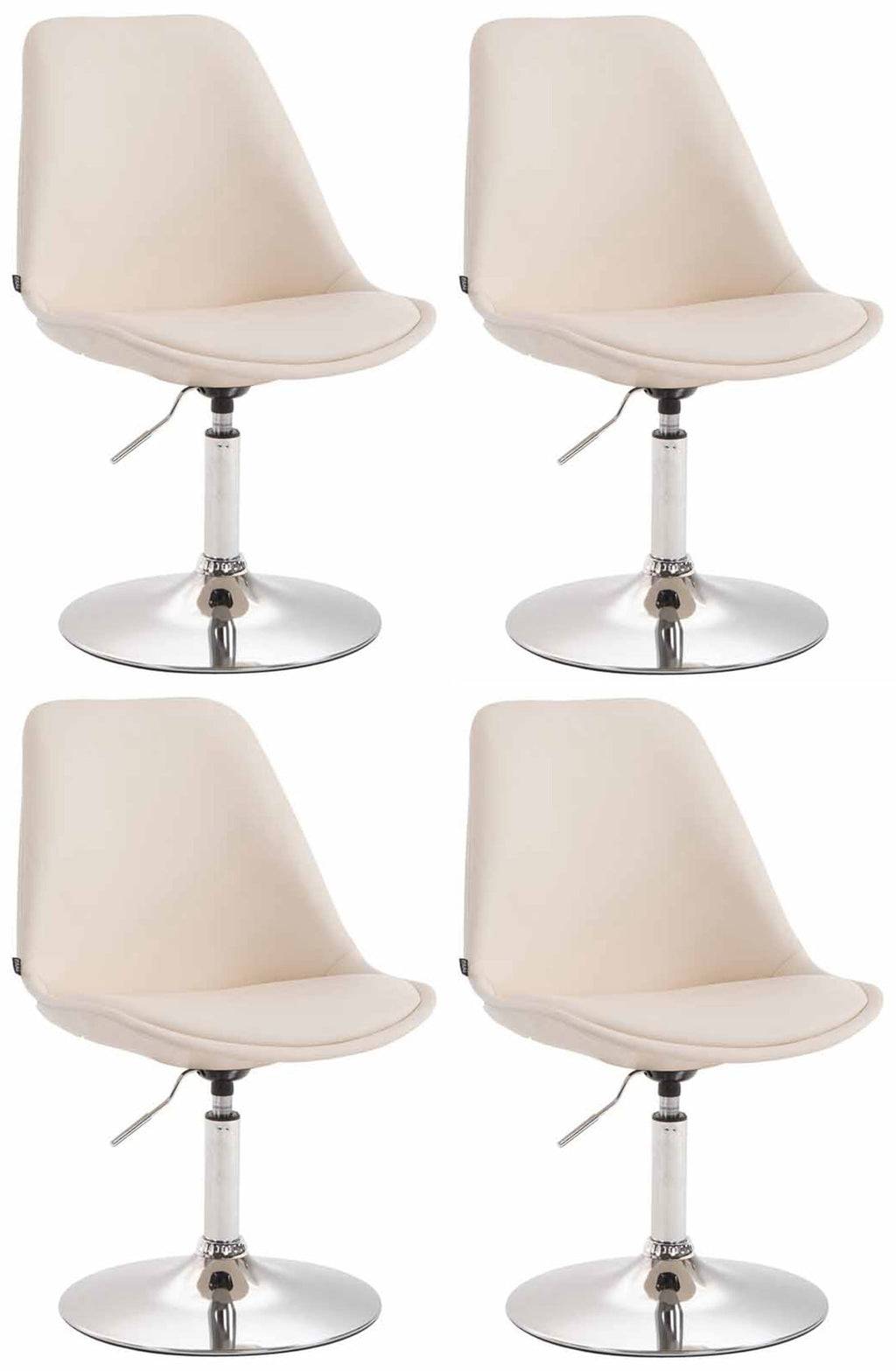 4er Set Esszimmerstühle Maverick Kunstleder