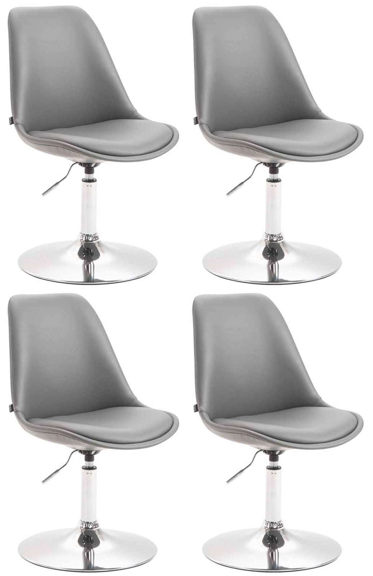 4er Set Esszimmerstühle Maverick Kunstleder