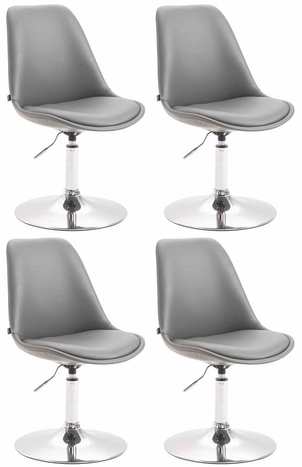 4er Set Esszimmerstühle Maverick Kunstleder