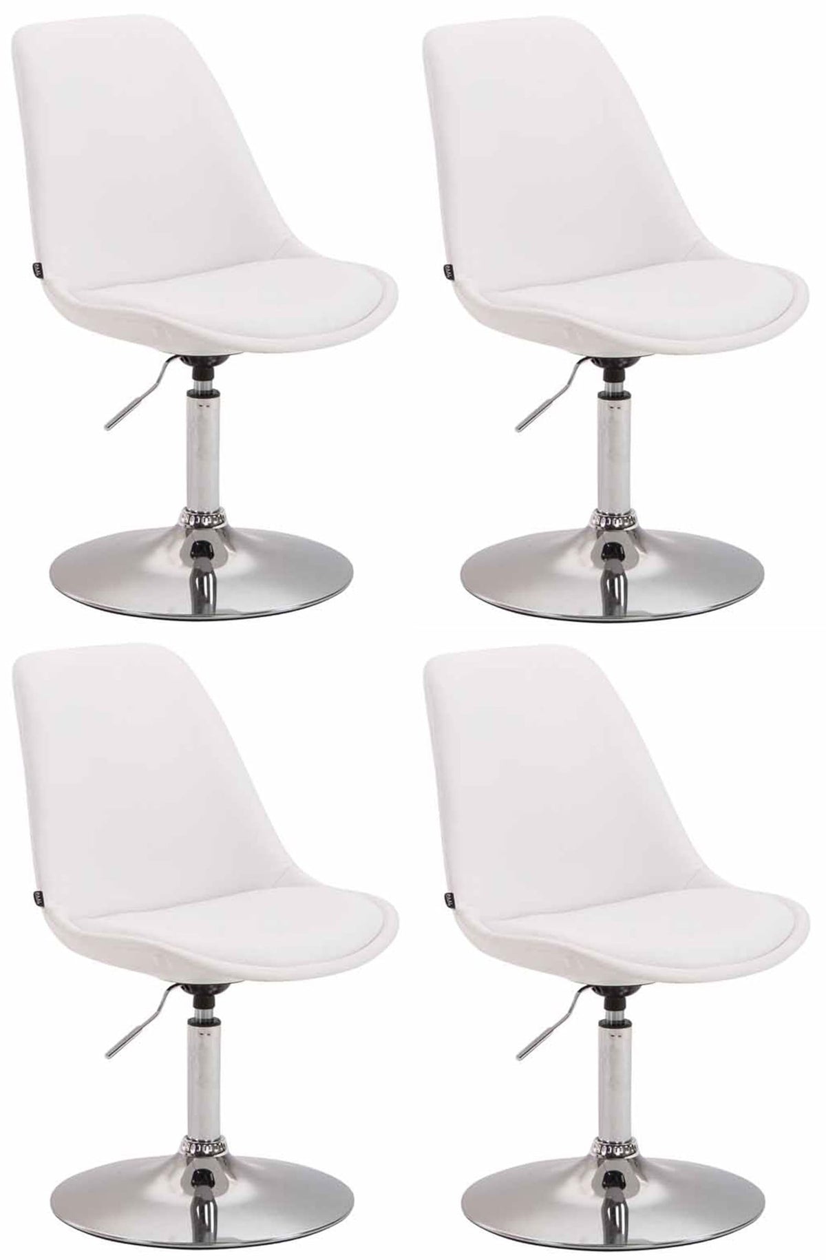 4er Set Esszimmerstühle Maverick Kunstleder
