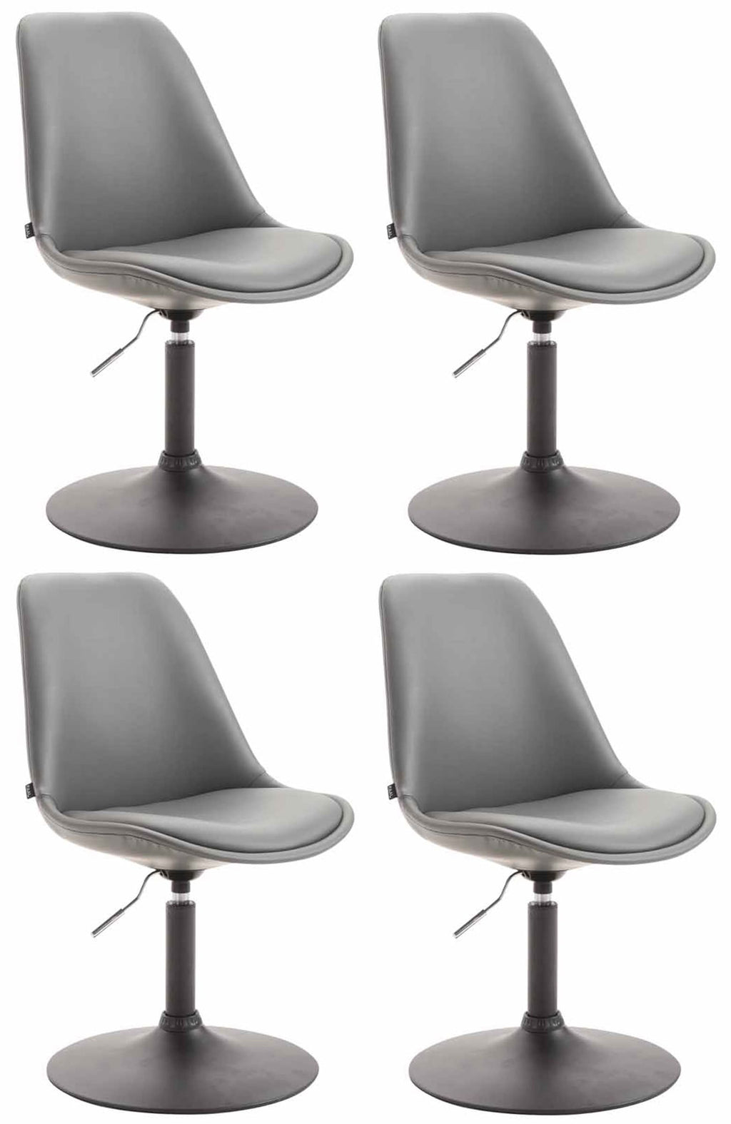 4er Set Esszimmerstühle Maverick Kunstleder