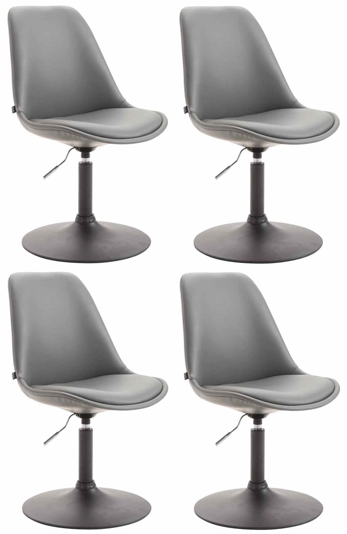 4er Set Esszimmerstühle Maverick Kunstleder