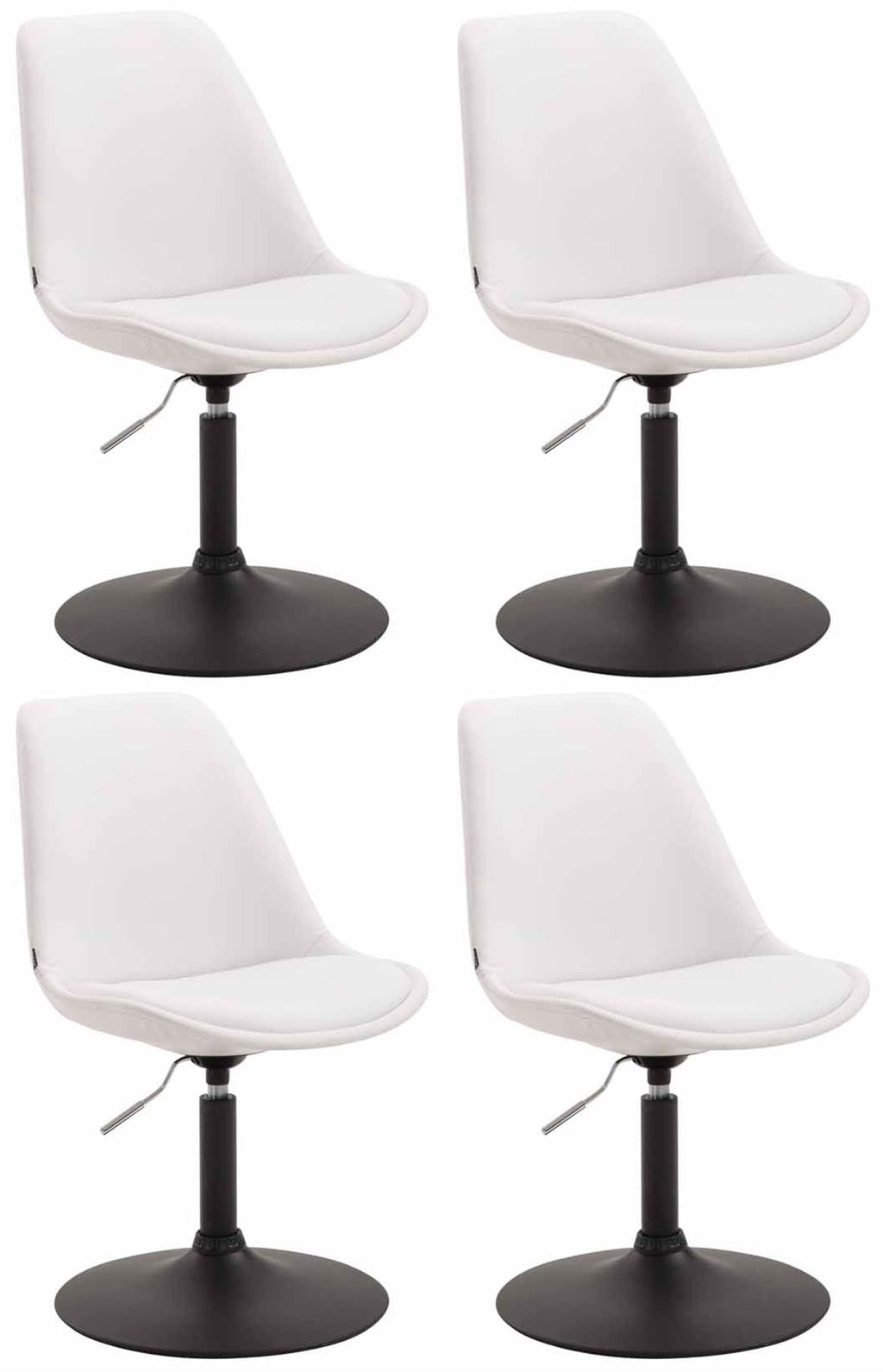 4er Set Esszimmerstühle Maverick Kunstleder