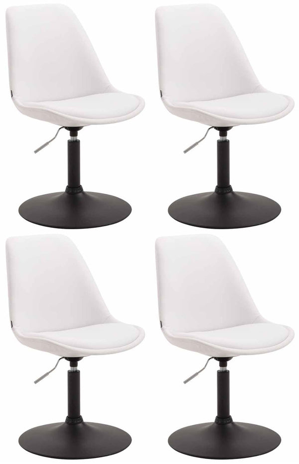 4er Set Esszimmerstühle Maverick Kunstleder