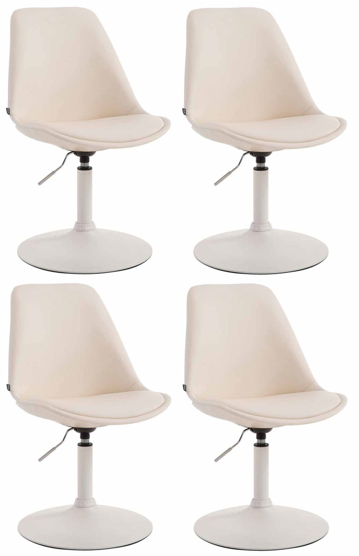 4er Set Esszimmerstühle Maverick Kunstleder