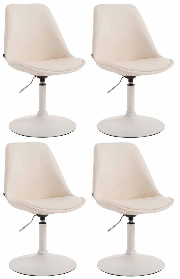 4er Set Esszimmerstühle Maverick Kunstleder