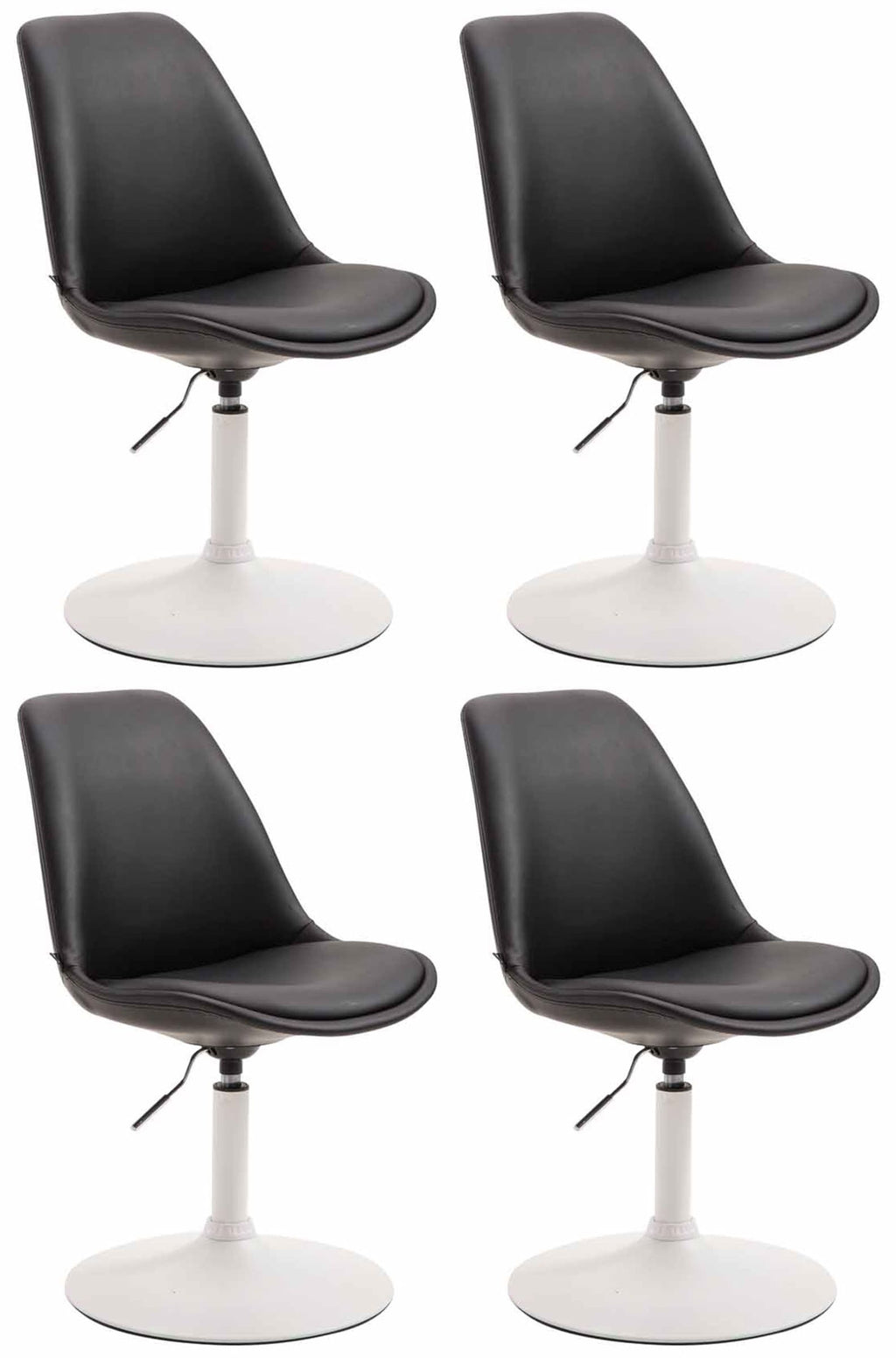 4er Set Esszimmerstühle Maverick Kunstleder