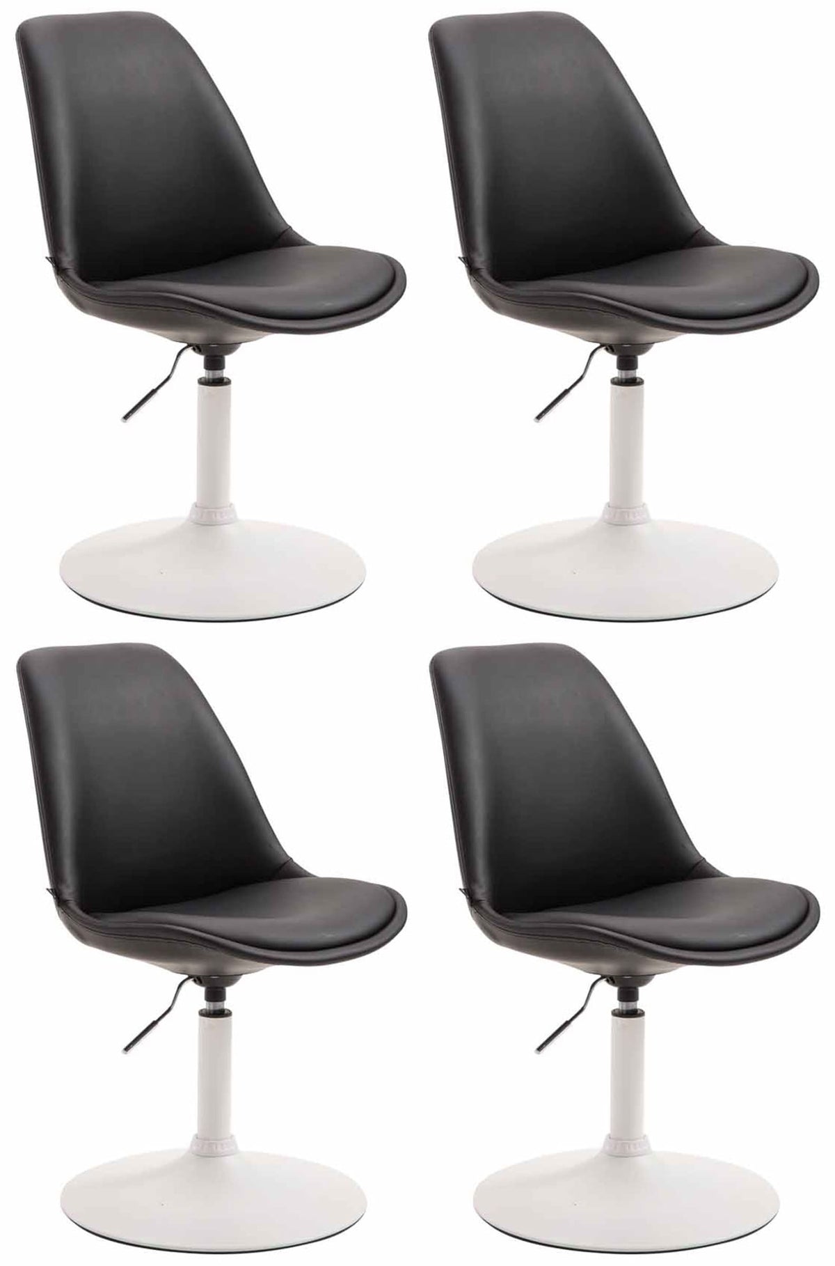4er Set Esszimmerstühle Maverick Kunstleder