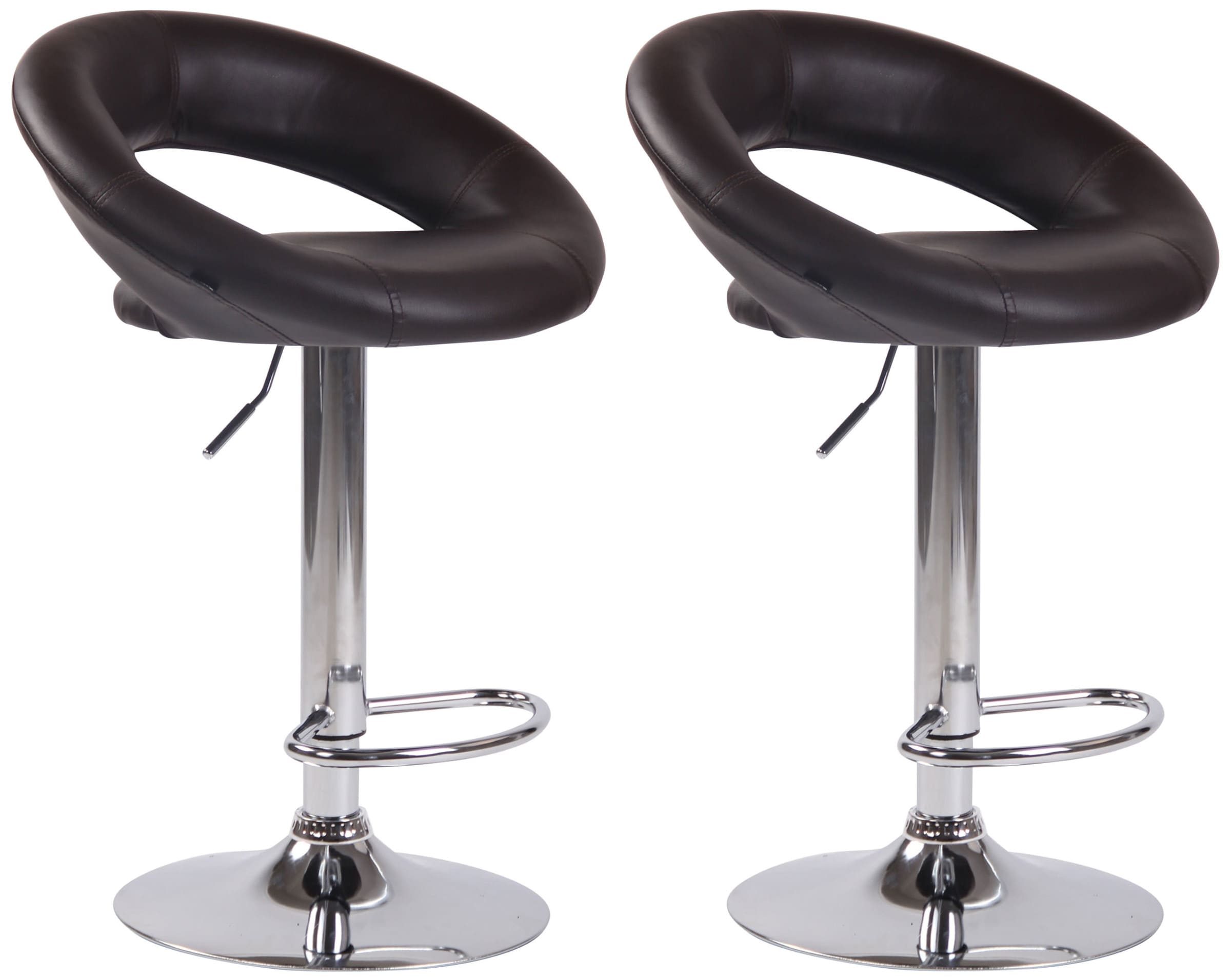 2er Set Barhocker Olinda Kunstleder Zweitbild
