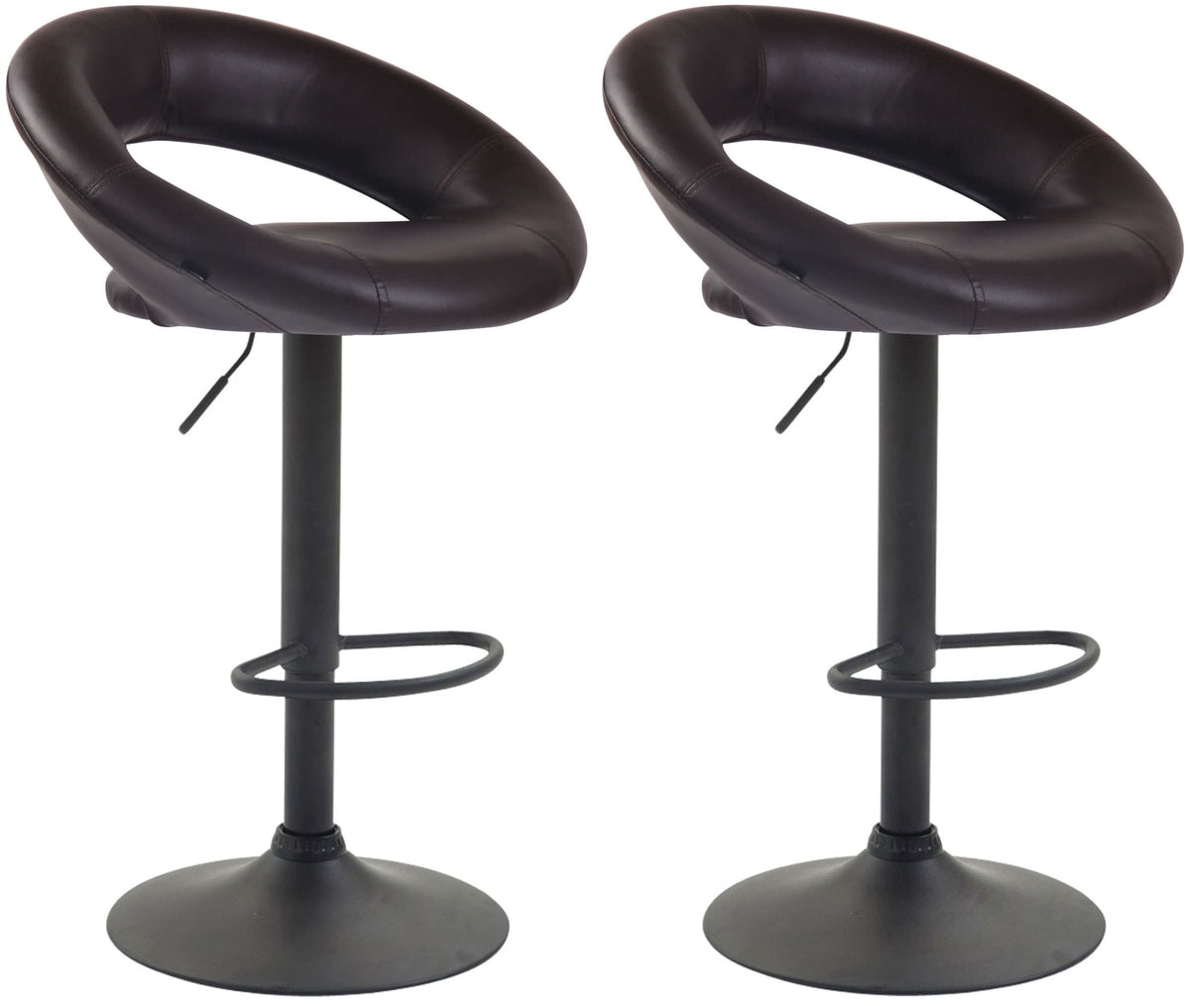 2er Set Barhocker Olinda Kunstleder