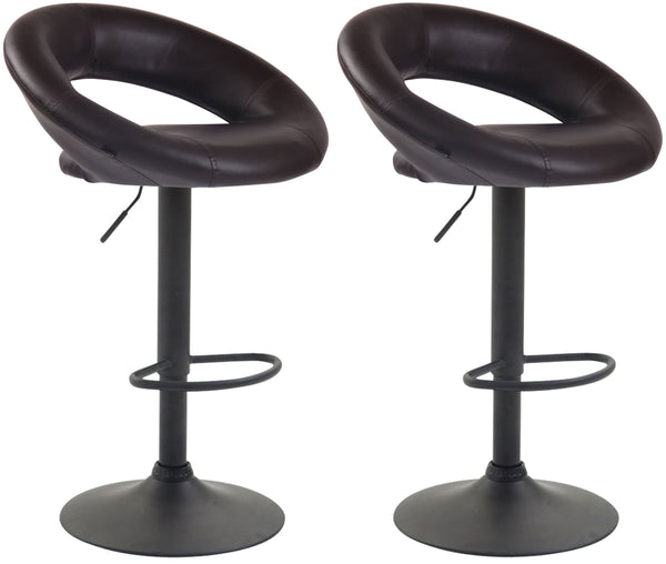 2er Set Barhocker Olinda Kunstleder