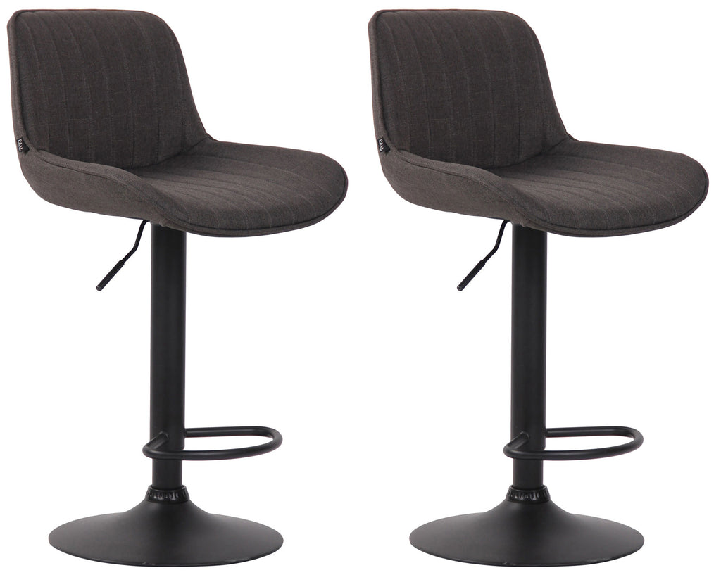 2er Set Barhocker Lentini Stoff