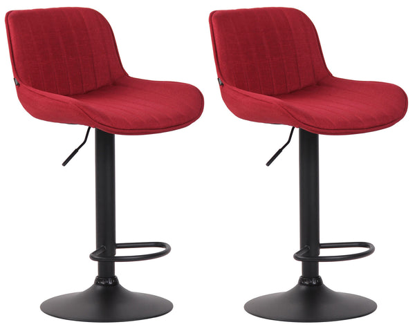 2er Set Barhocker Lentini Stoff