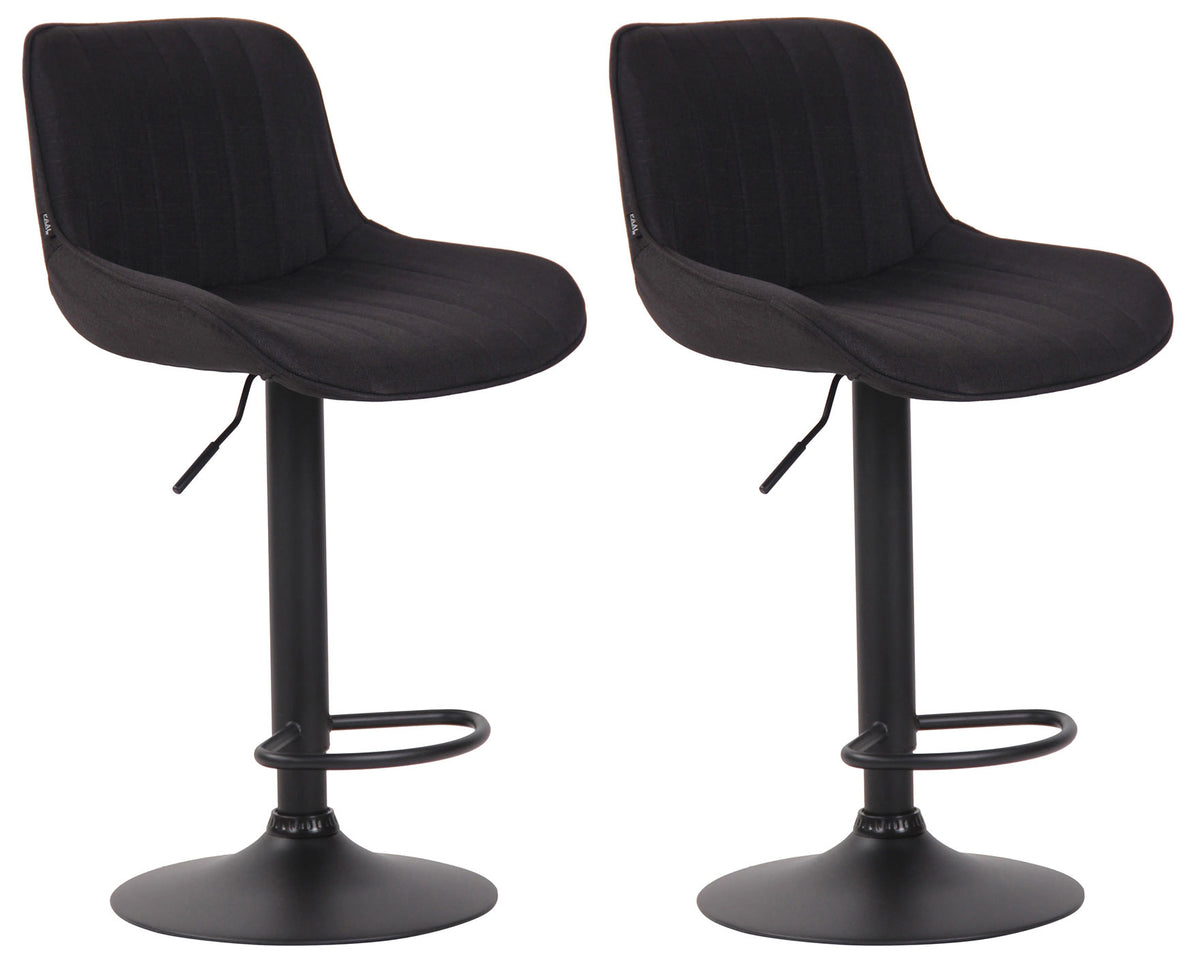 2er Set Barhocker Lentini Stoff