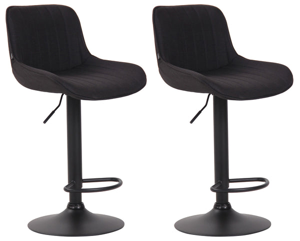 2er Set Barhocker Lentini Stoff
