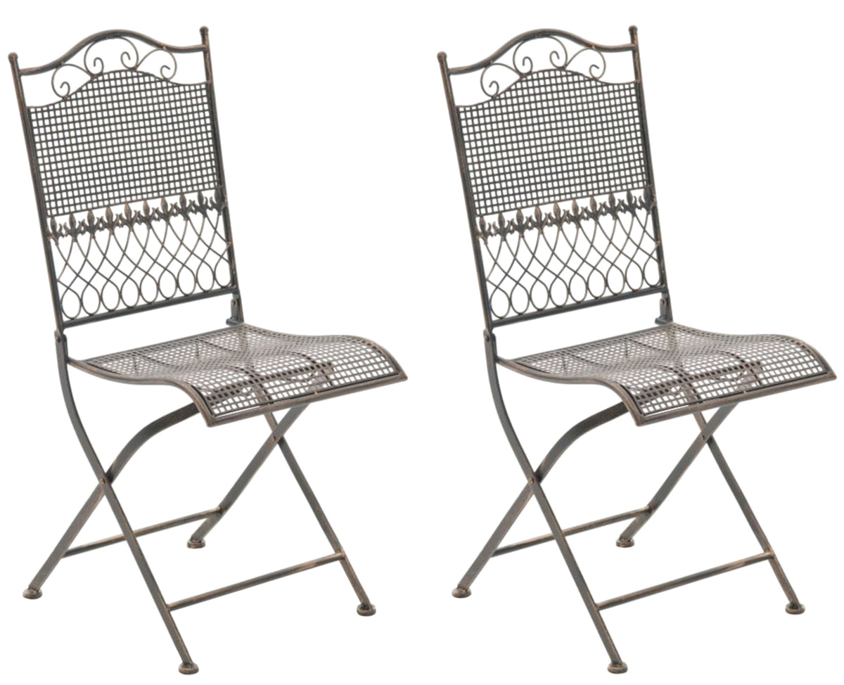 2er Set Gartenstühle Kiran