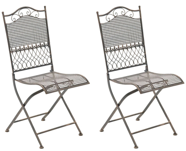 2er Set Gartenstühle Kiran