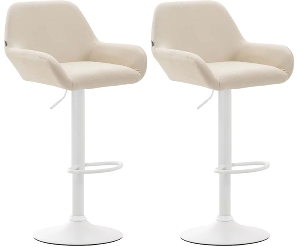 2er Set Barhocker Braga Kunstleder