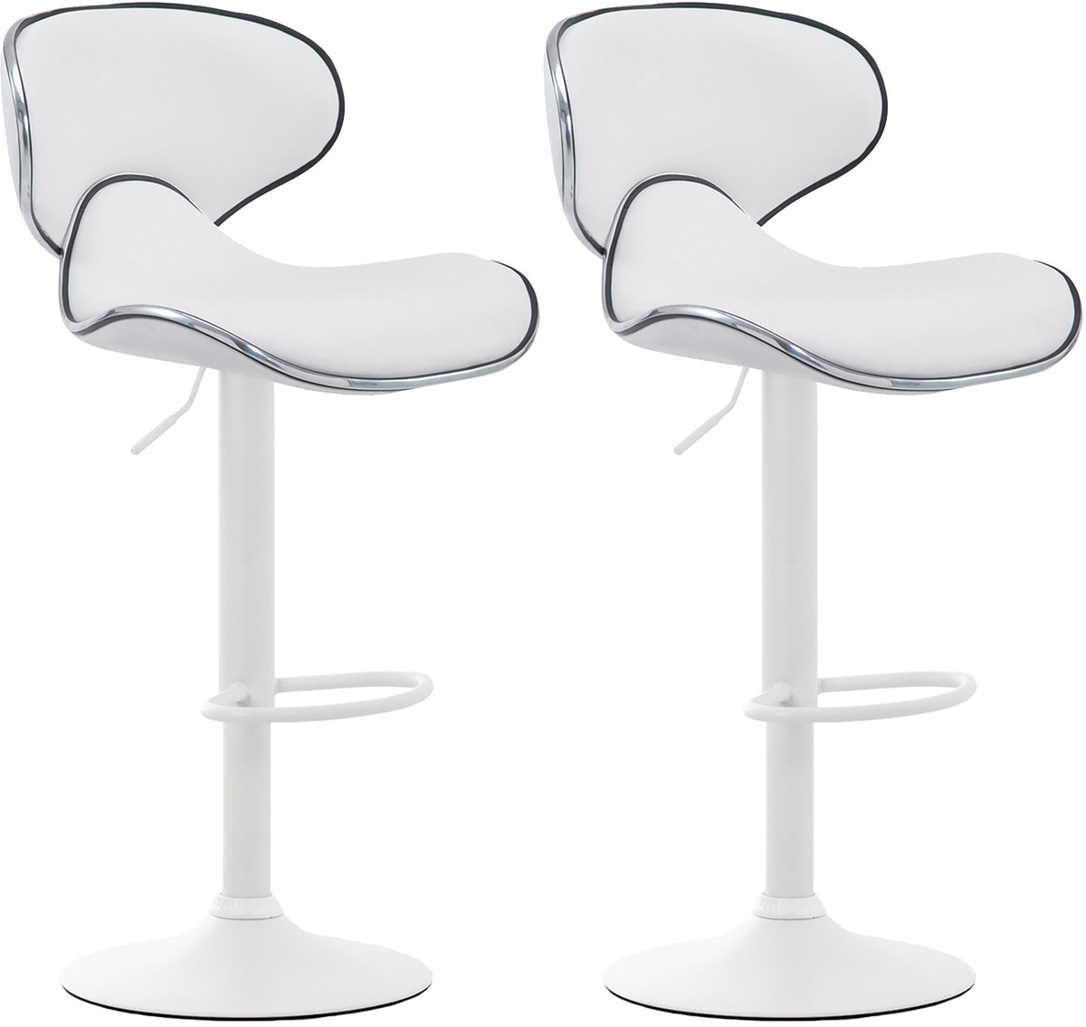 2er Set Barhocker Las Vegas Kunstleder