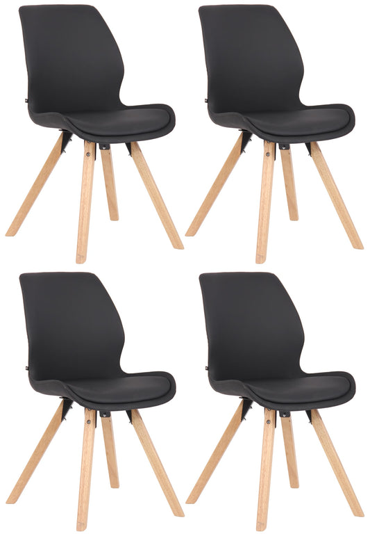 Set van 4 Luna stoelen