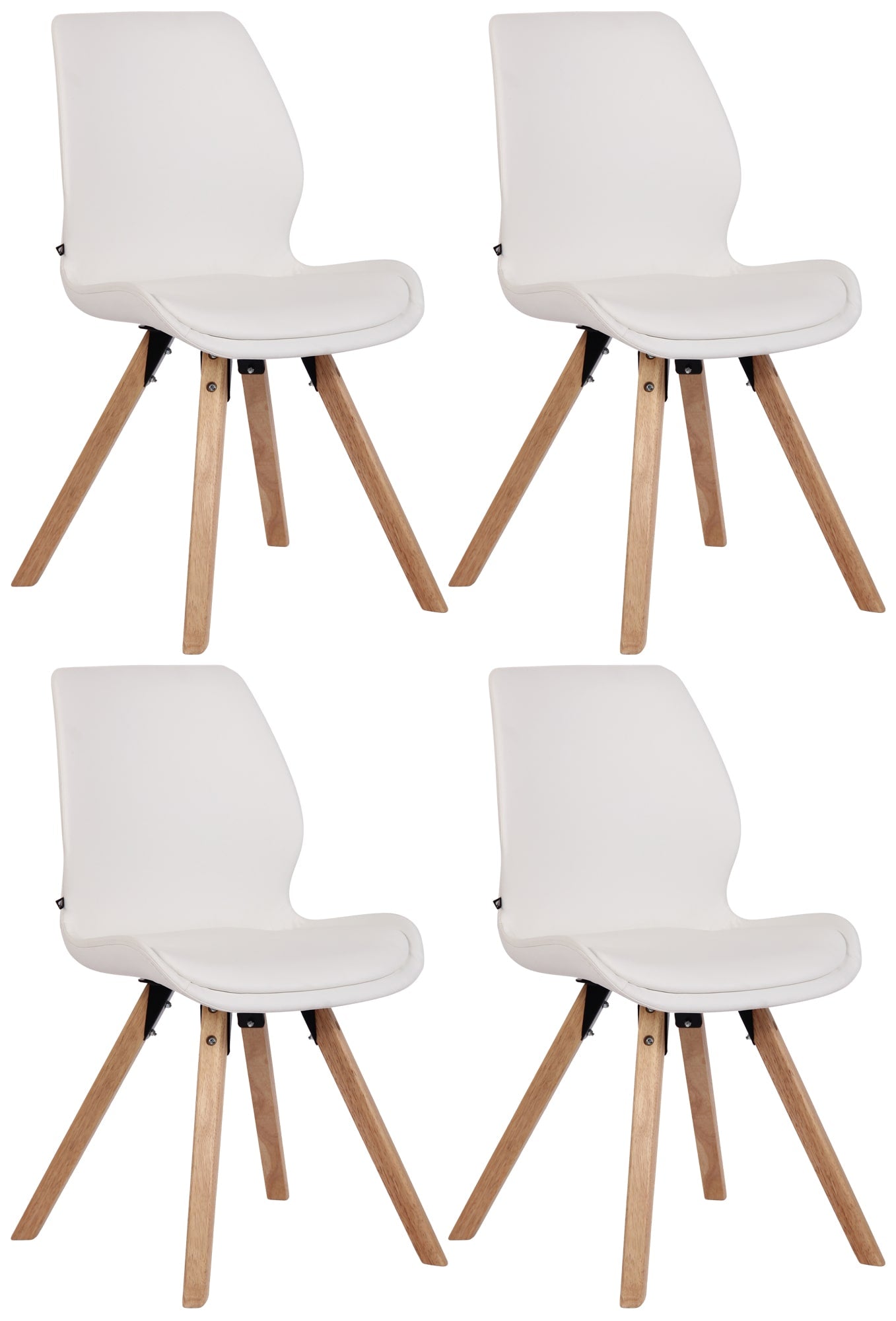 Set van 4 Luna stoelen Zweitbild
