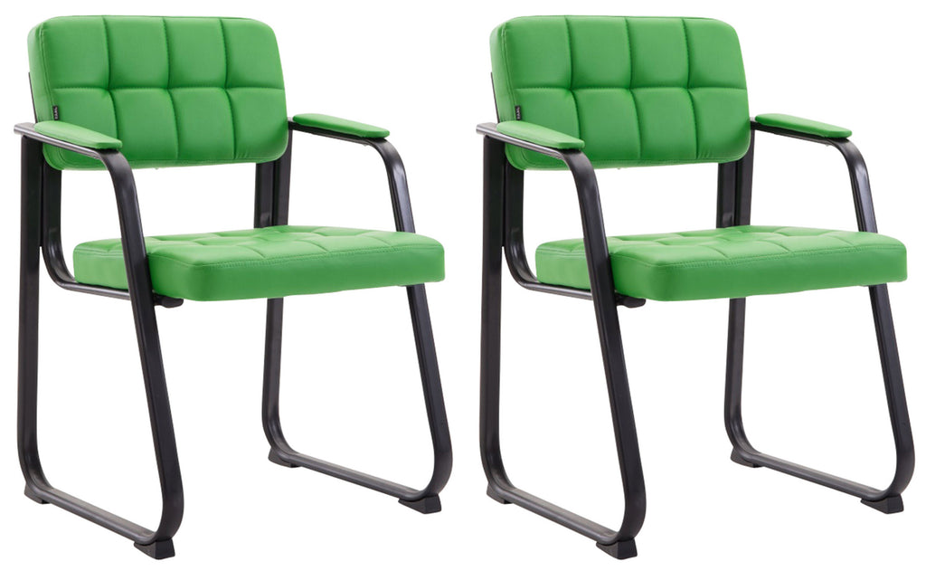 2er Set Besucherstühle Canada B Kunstleder