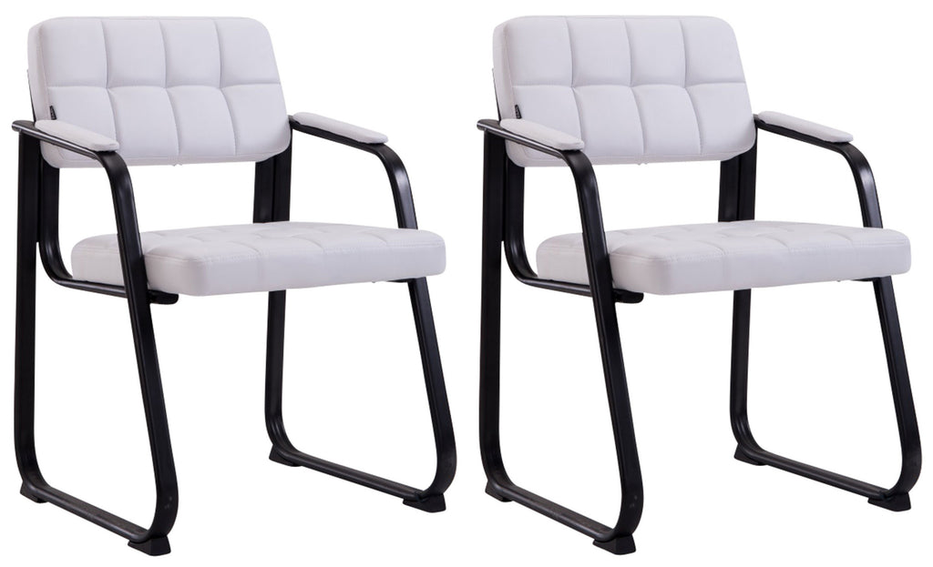 2er Set Besucherstühle Canada B Kunstleder