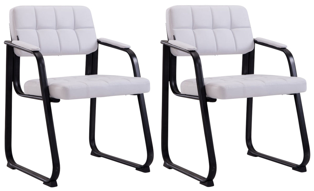 2er Set Besucherstühle Canada B Kunstleder