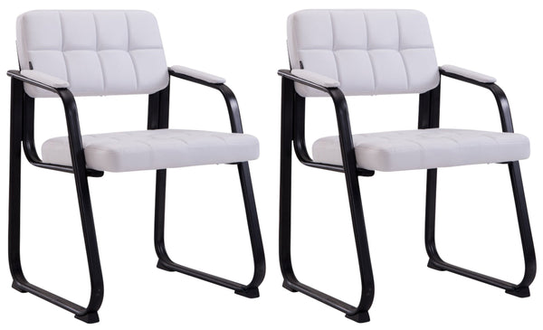 2er Set Besucherstühle Canada B Kunstleder