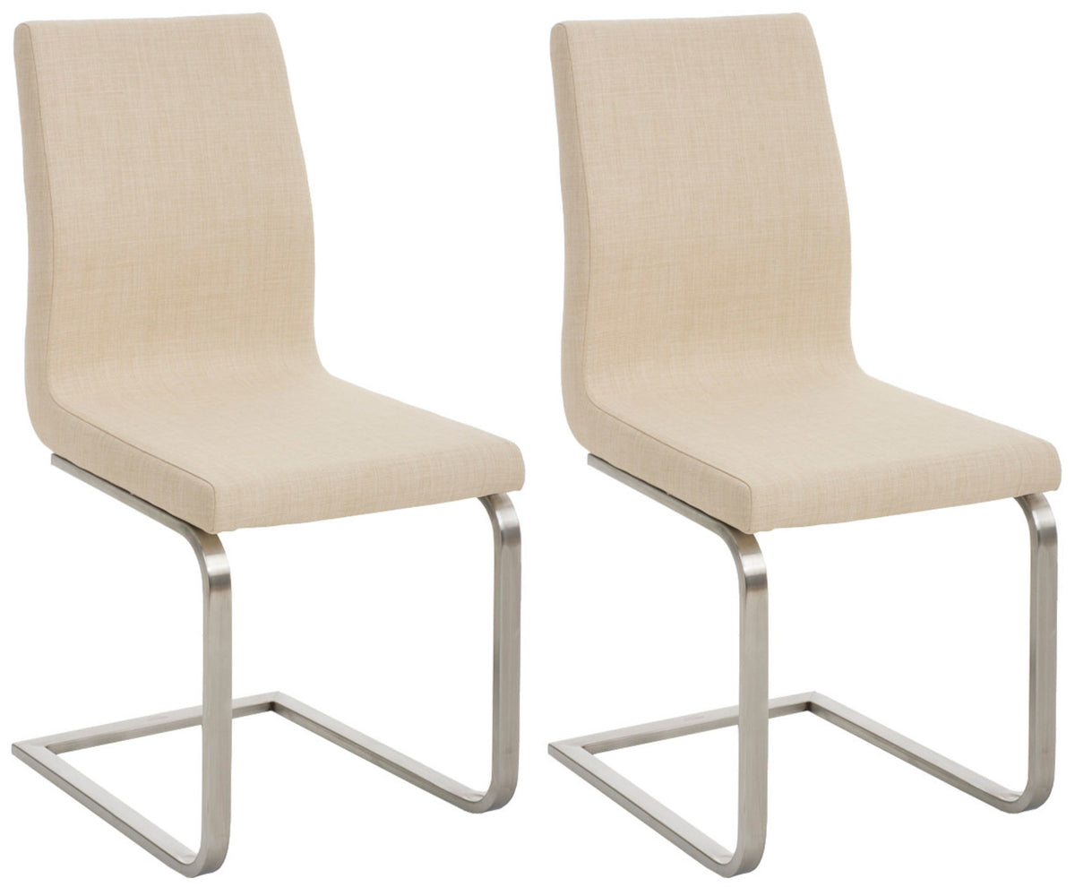 2er Set Esszimmerstühle Belfort Stoff Hauptbild