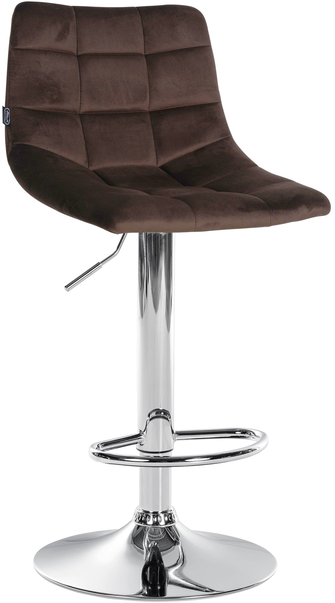 Barhocker Jerry Samt Secundaire afbeelding
