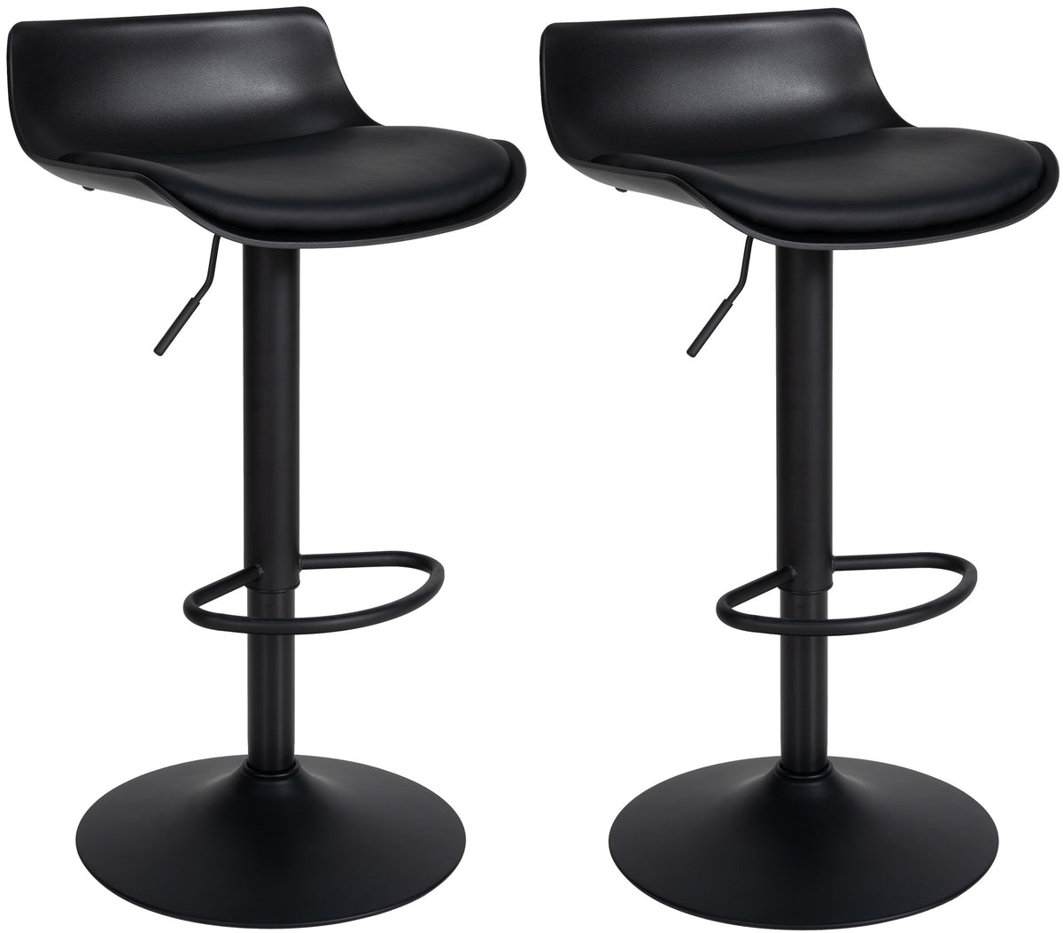 2er Set Barhocker Aveiro Kunstleder Hauptbild