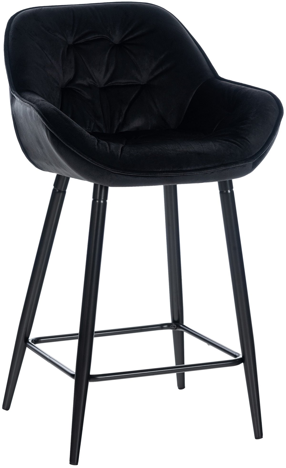 Barhocker Gibson Samt Sitzhöhe 76 cm Hauptbild