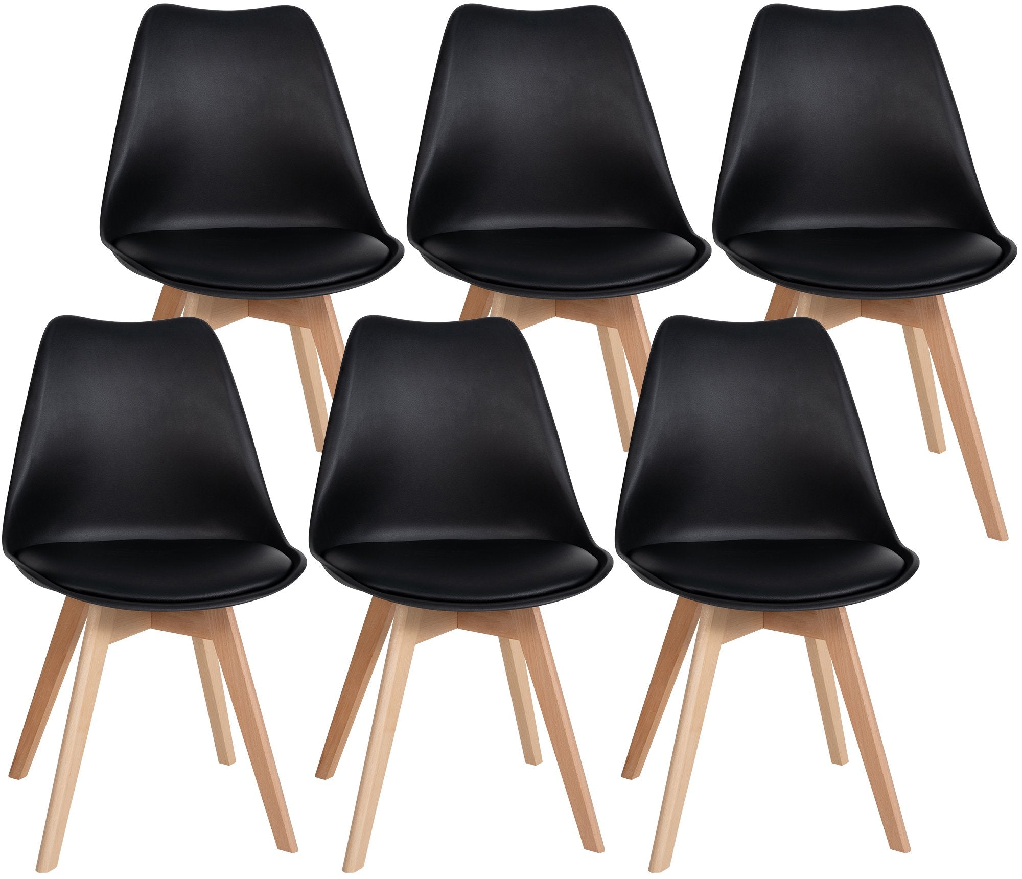 6er Set Esszimmerstuhl Ramsey Secundaire afbeelding
