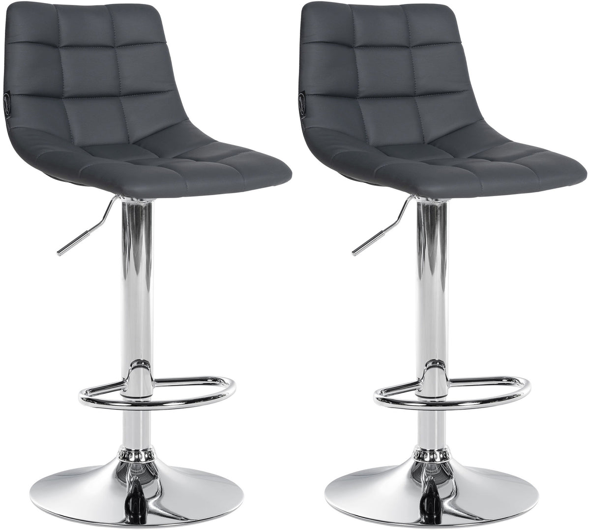 2er Set Barhocker Jerry Kunstleder Hauptbild