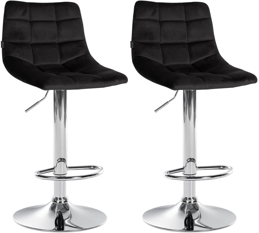 2er Set Barhocker Jerry Samt