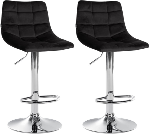 2er Set Barhocker Jerry Samt