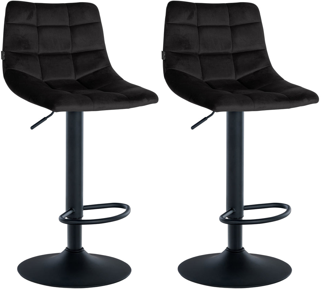 2er Set Barhocker Jerry Samt