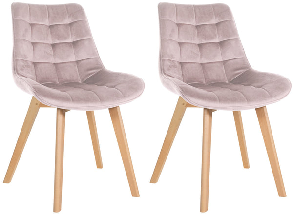 2er Set Stühle Brook Samt