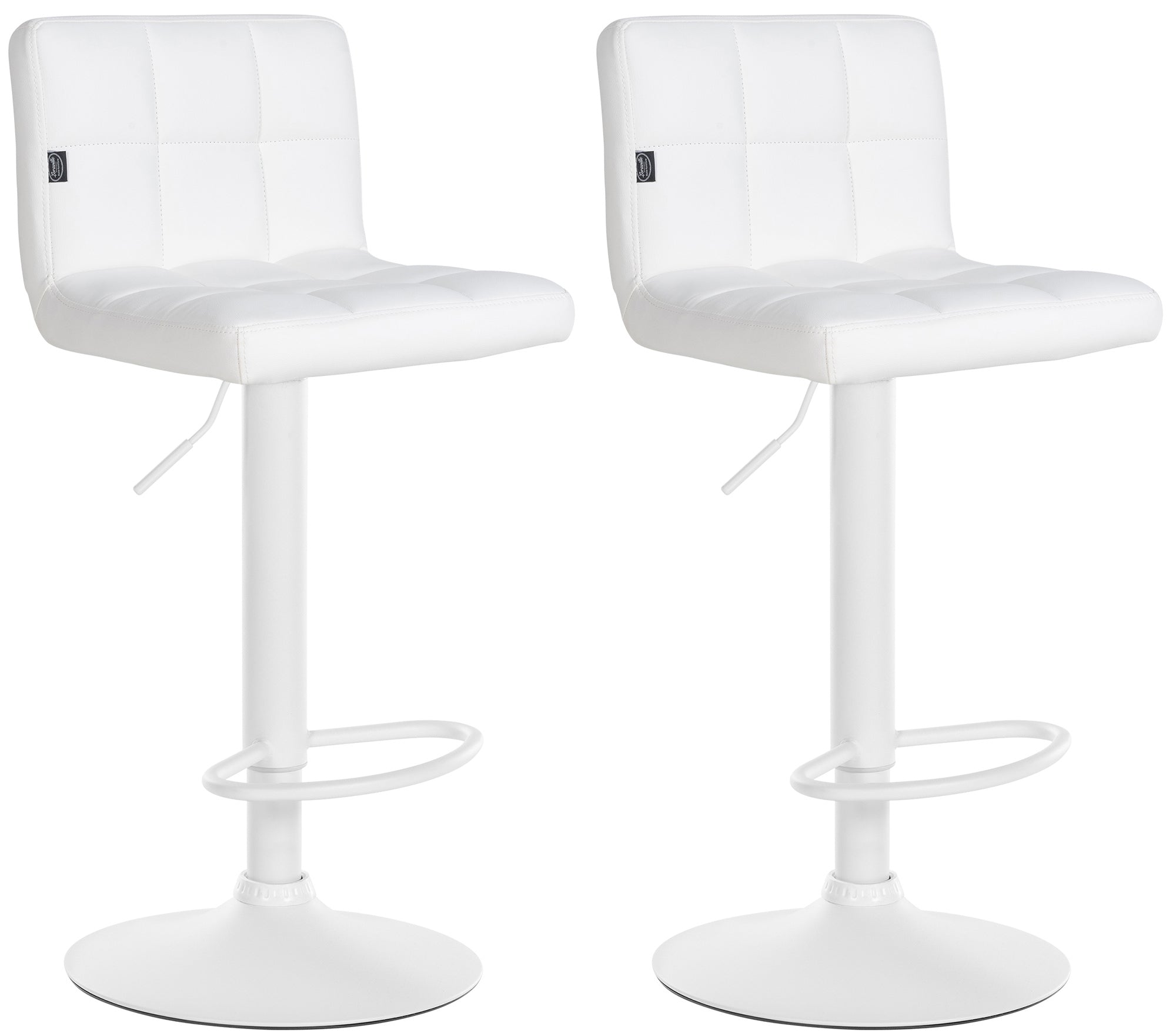2er Set Barhocker Feni Kunstleder Zweitbild