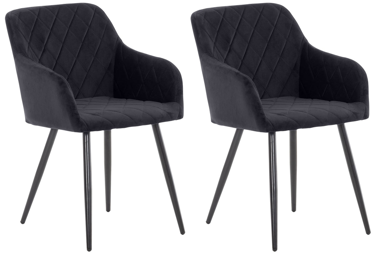 2er Set Esszimmerstuhl Shila