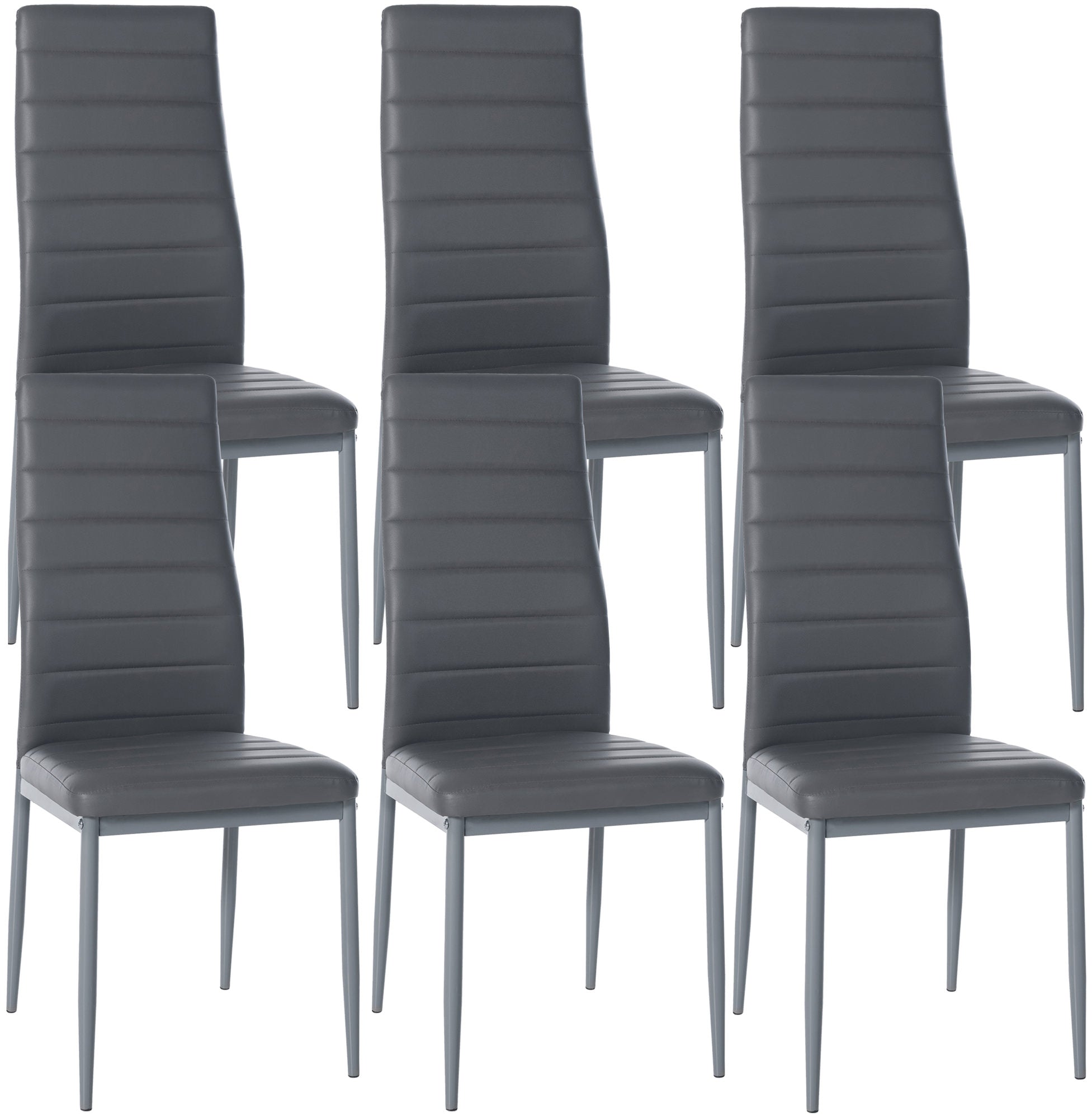 6er Set Esszimmerstühle Mayfair Secundaire afbeelding