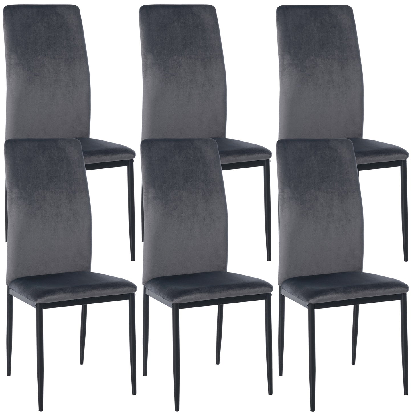 Set van 6 eetkamerstoelen Savino