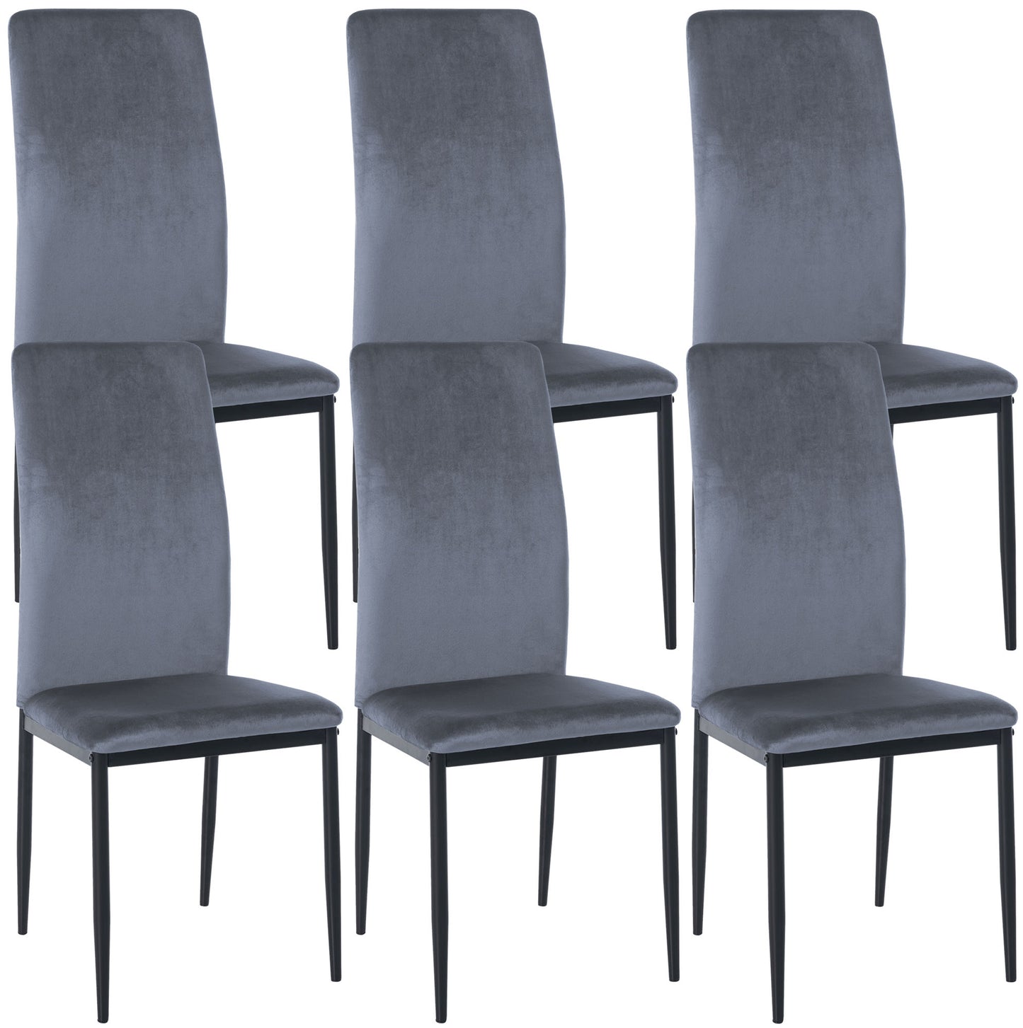 Set van 6 eetkamerstoelen Savino