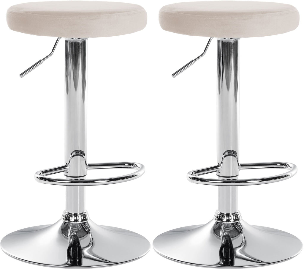 2er Set Barhocker Ponte Samt