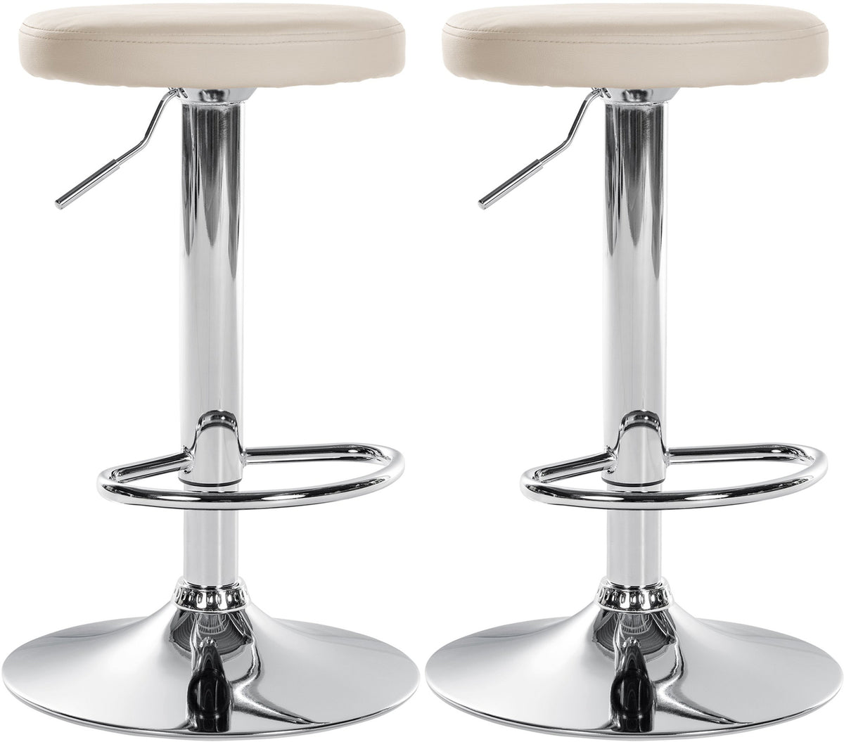 2er Set Barhocker Ponte Kunstleder Hauptbild