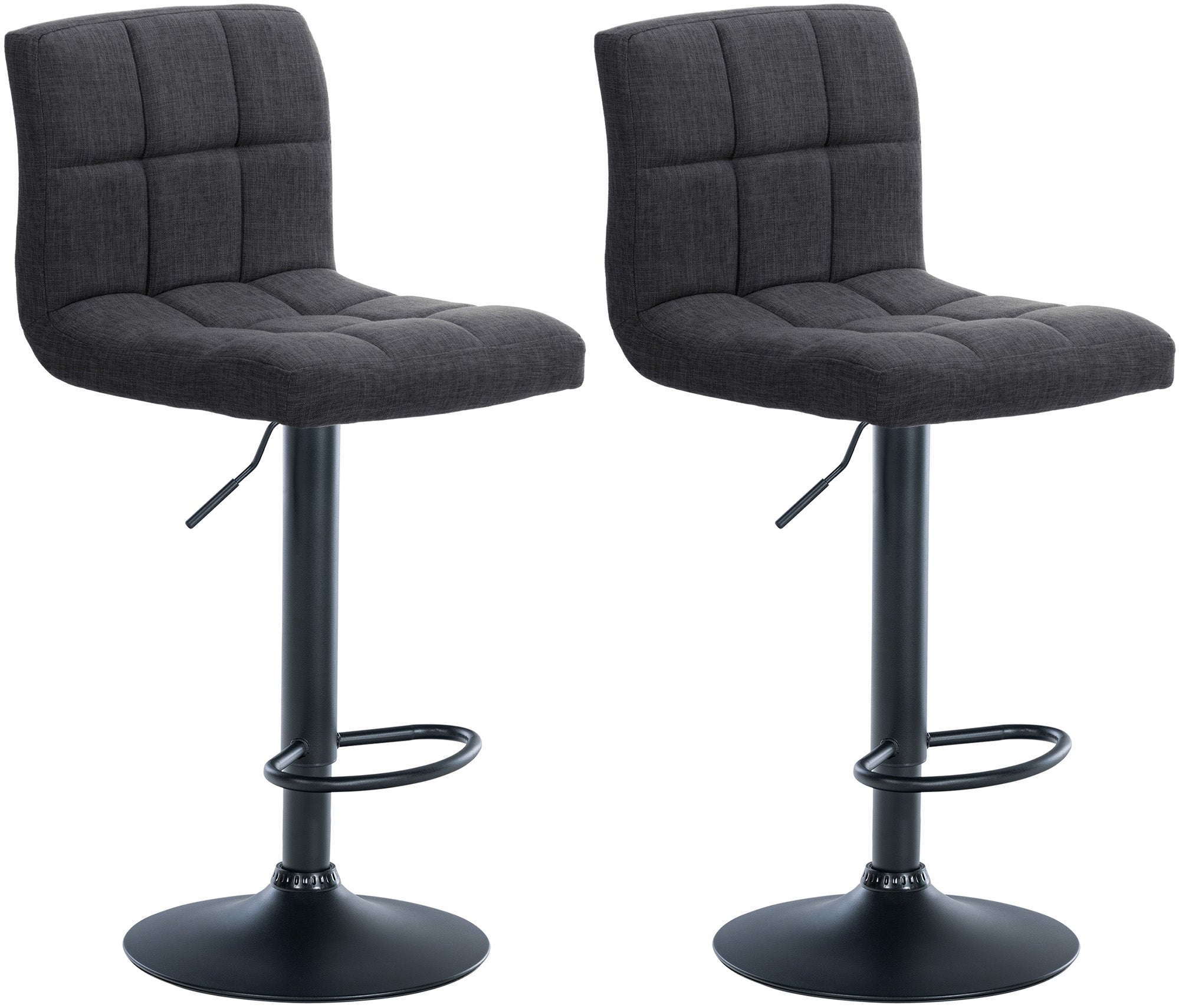2er Set Barhocker Calma Stoff Zweitbild
